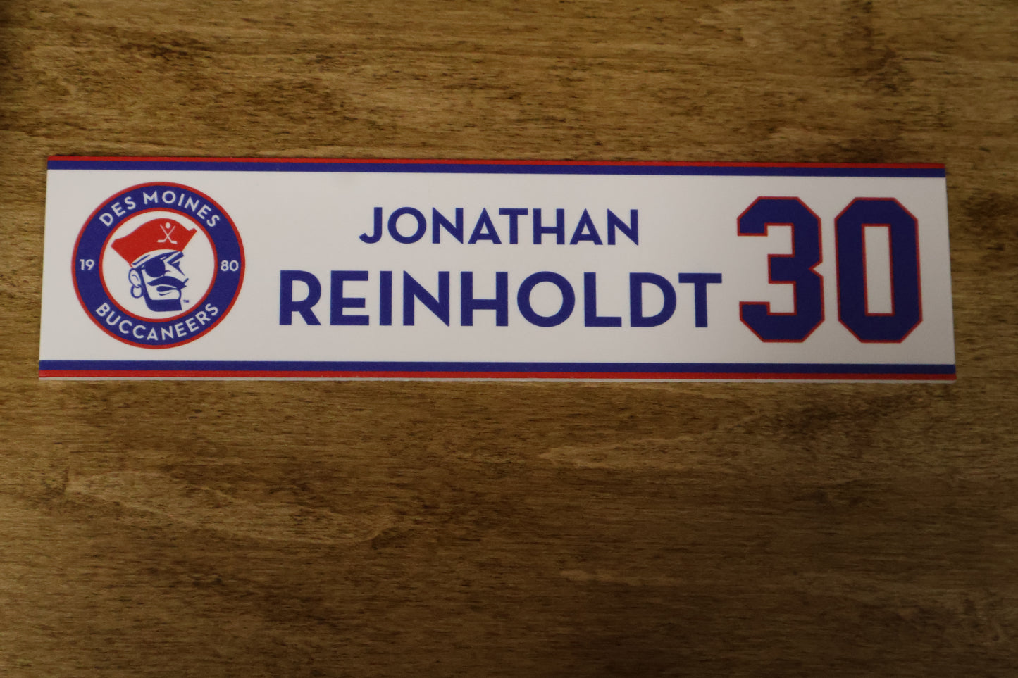 Jonathan Reinholdt Name Plate