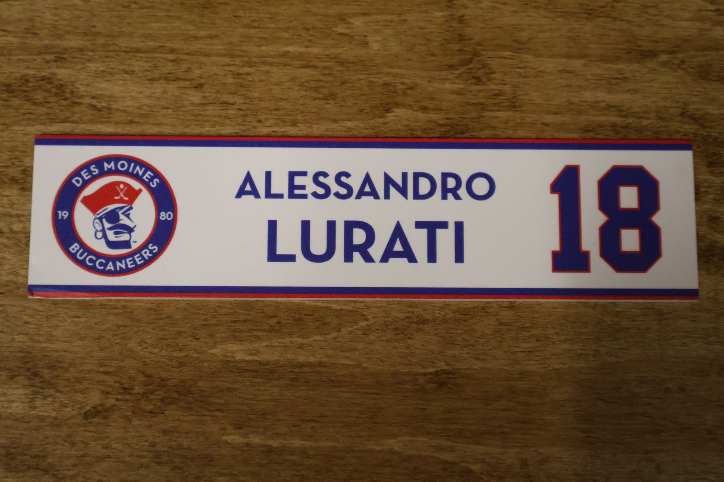 Alessandro Lurati Name Plate