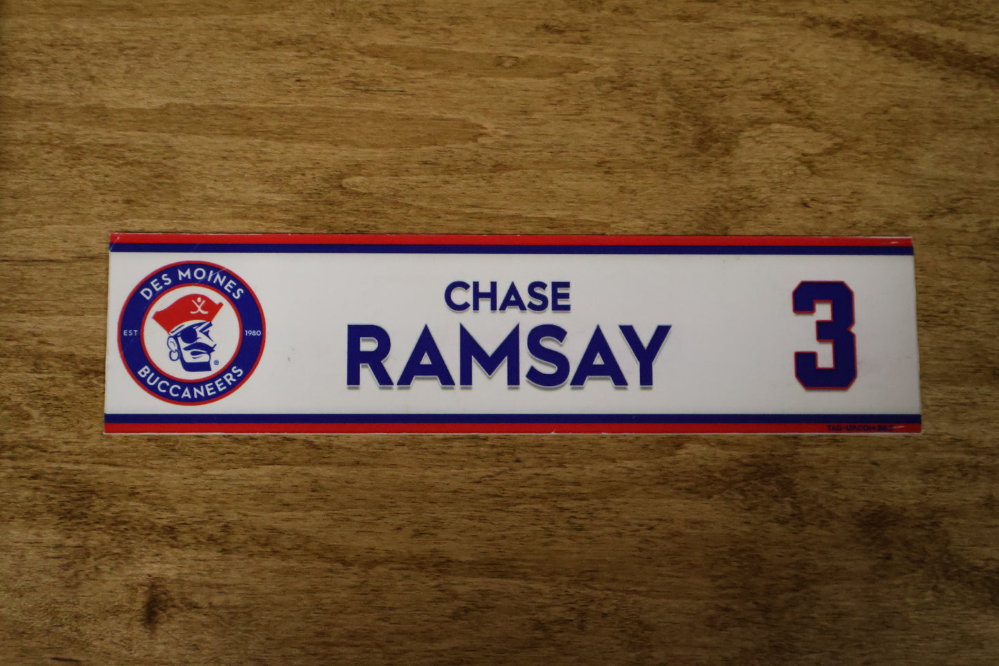 Chase Ramsay Name Plate