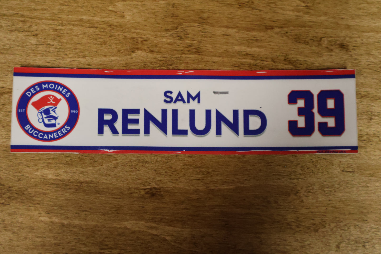 Sam Renlund Name Plate