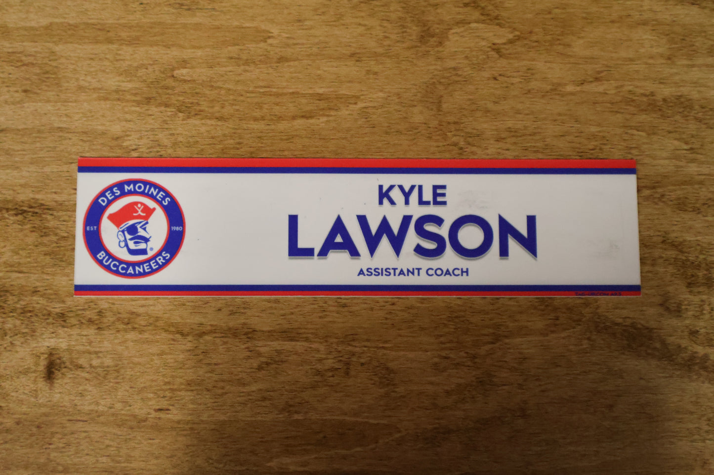 Kyle Lawson Name Plate