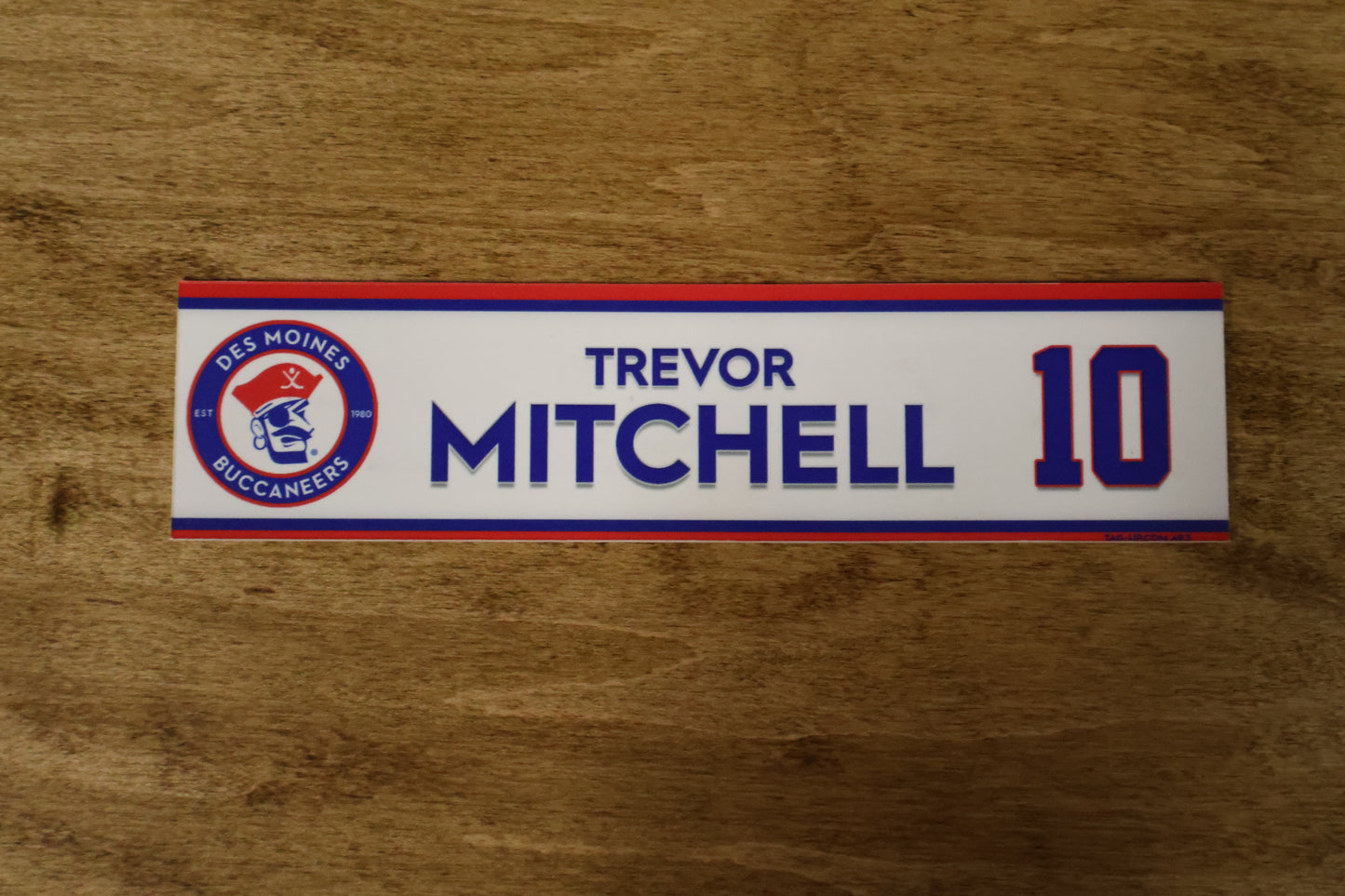 Trevor Mitchell Name Plate