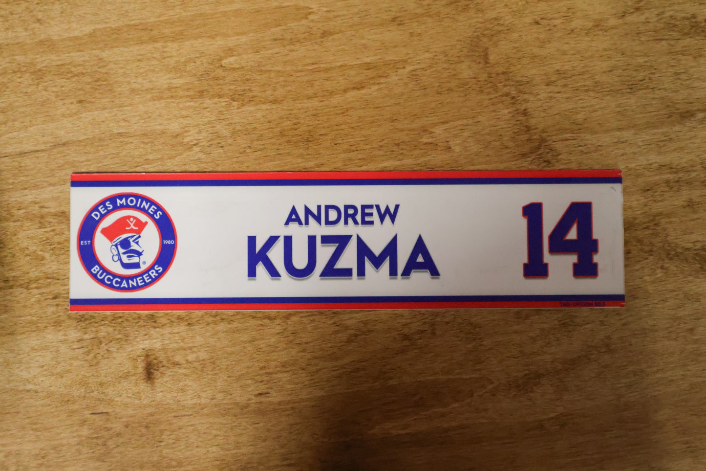 Andrew Kuzma Name Plate
