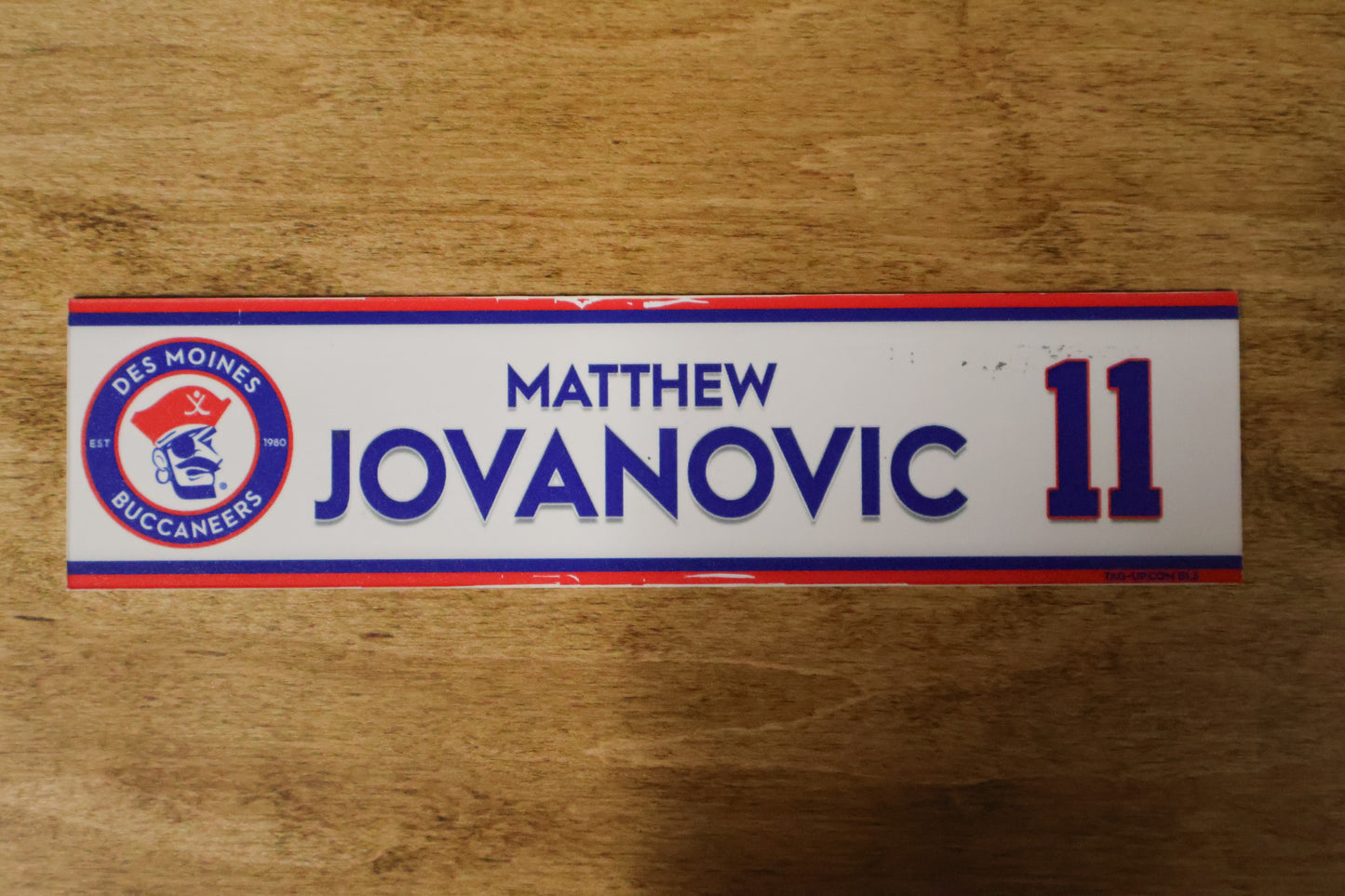 Matthew Jovanovic Name Plate