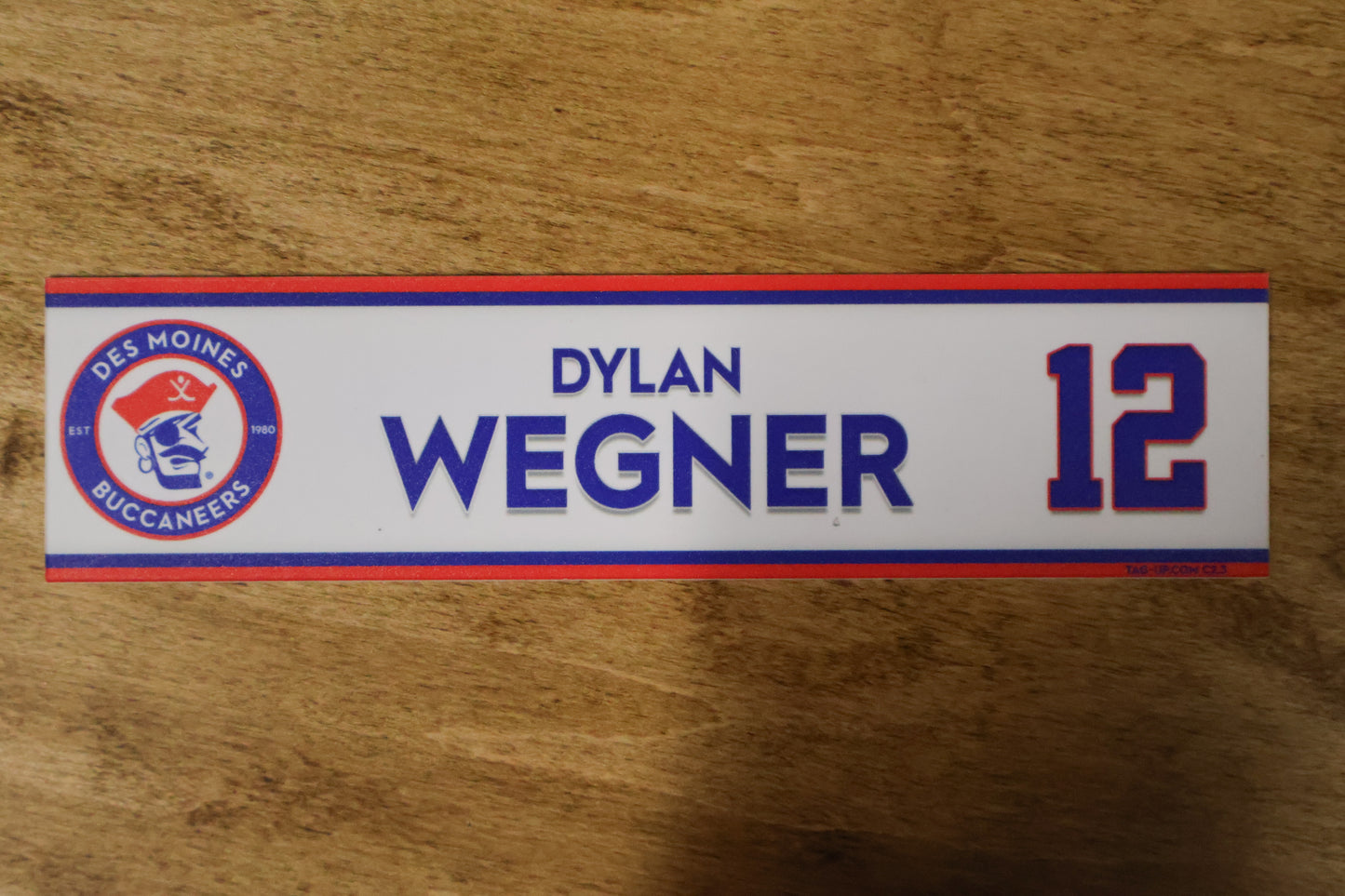 Dylan Wegner Name Plate