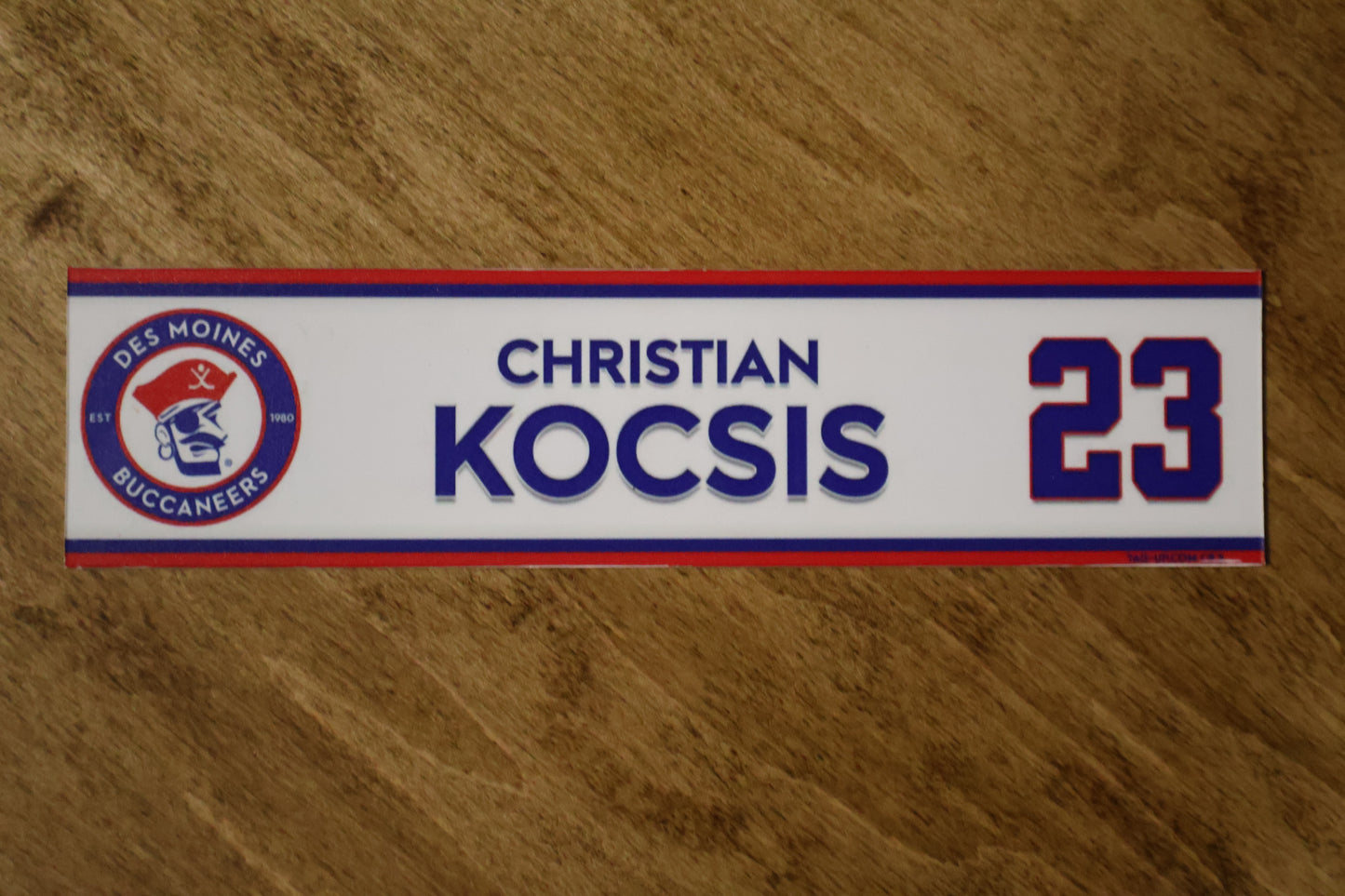 Christian Kocsis Name Plate