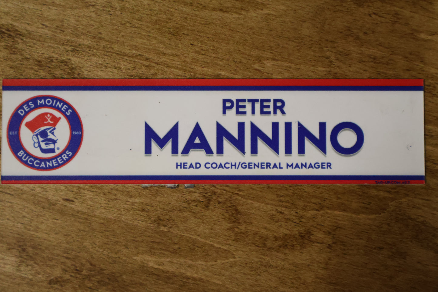 Peter Mannino Name Plate