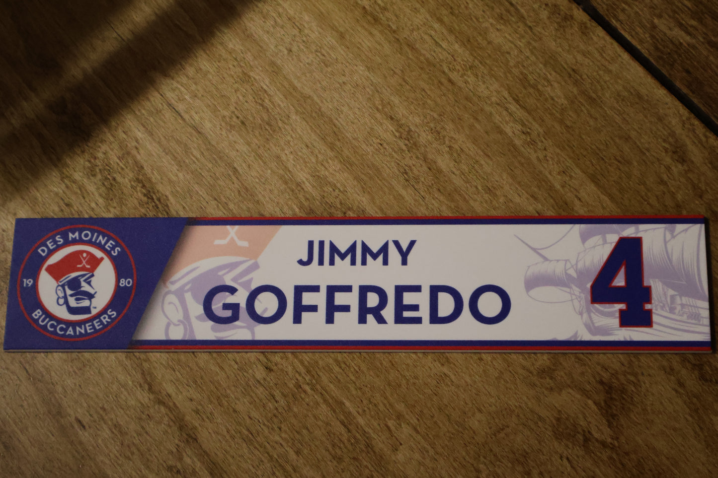 Jimmy Goffredo Name Plate