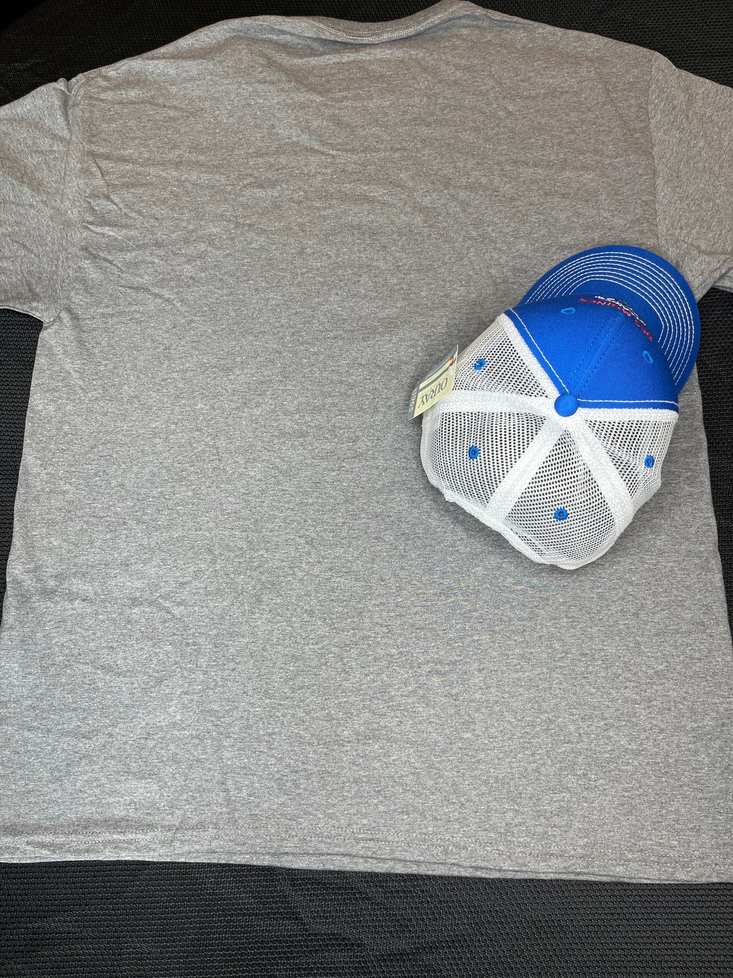 T-shirt and Hat- Grey Des Moines Hockey