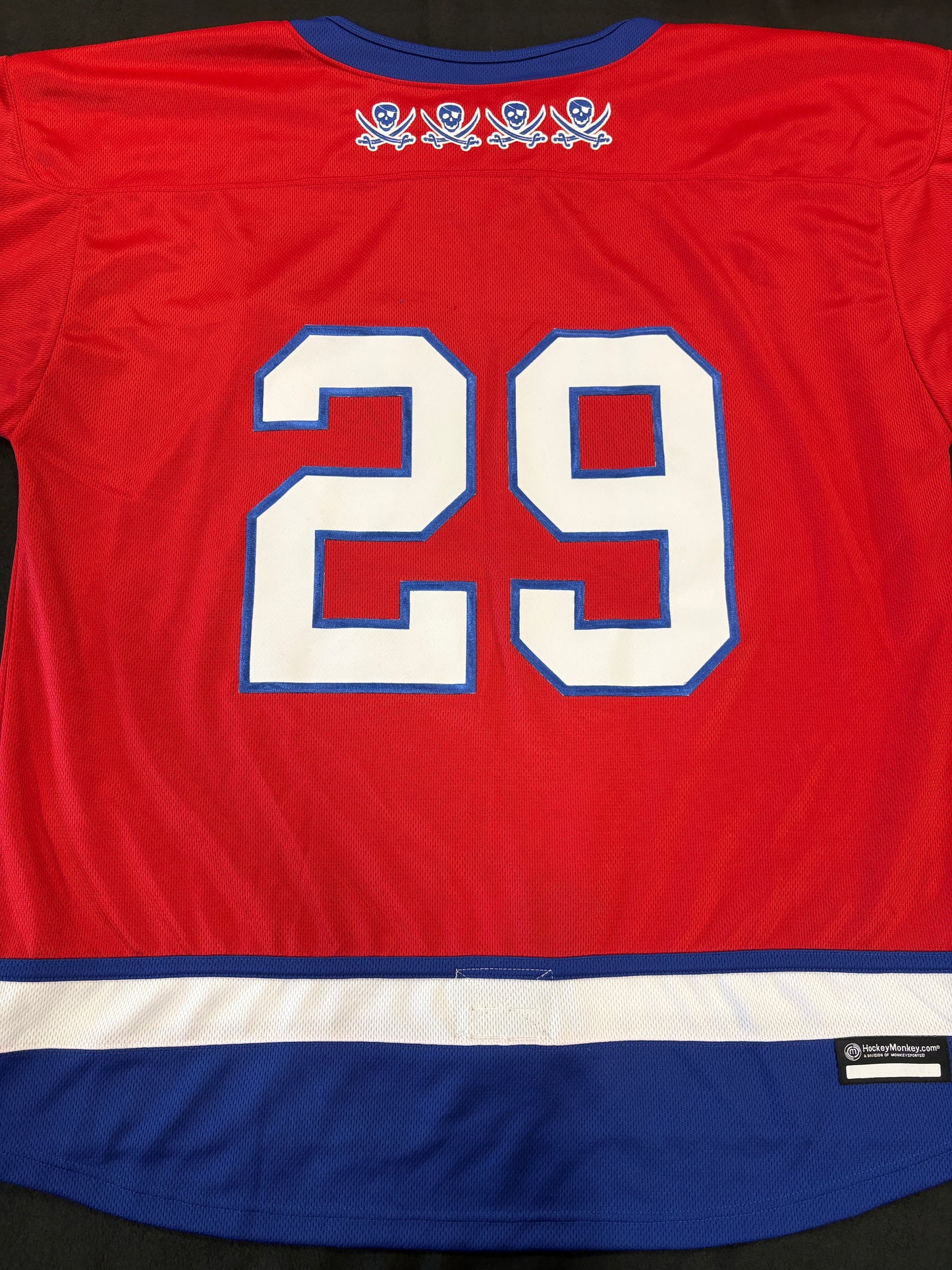 #29 Red Authentic Jersey