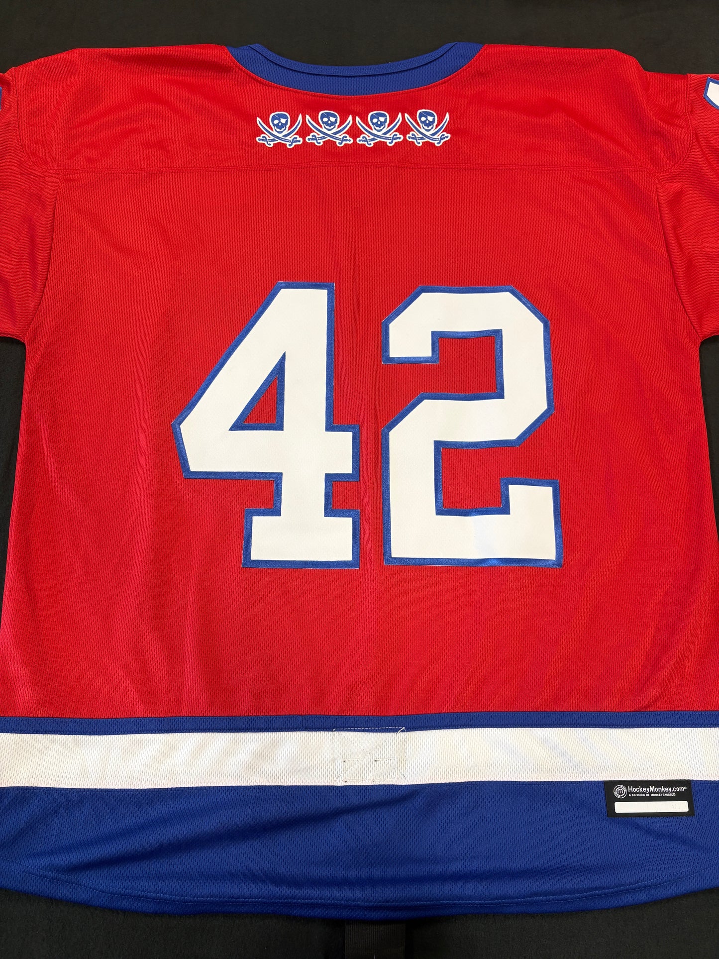 #42 Authentic Red Jersey
