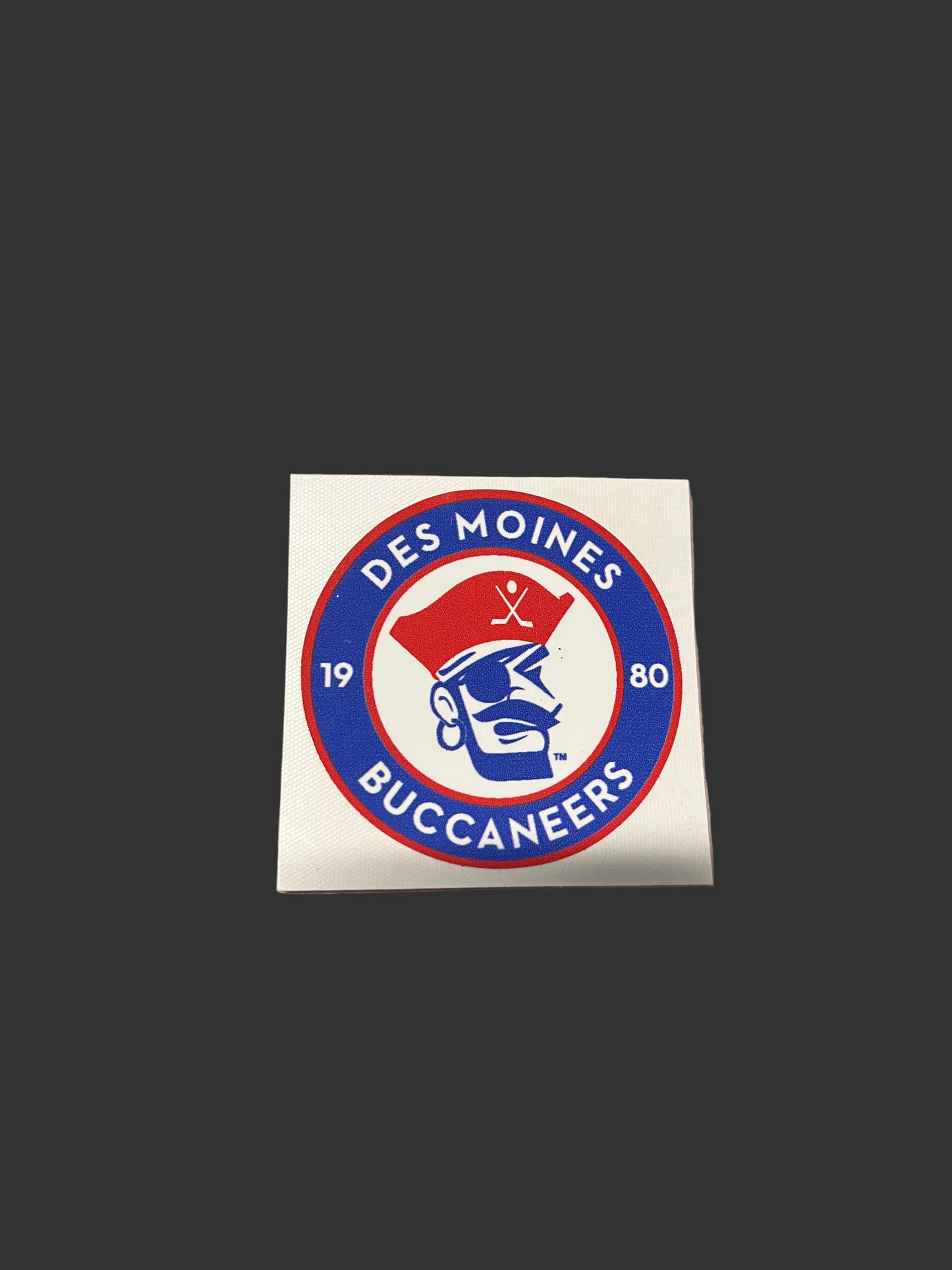 Sticker-Des Moines Buccaneers