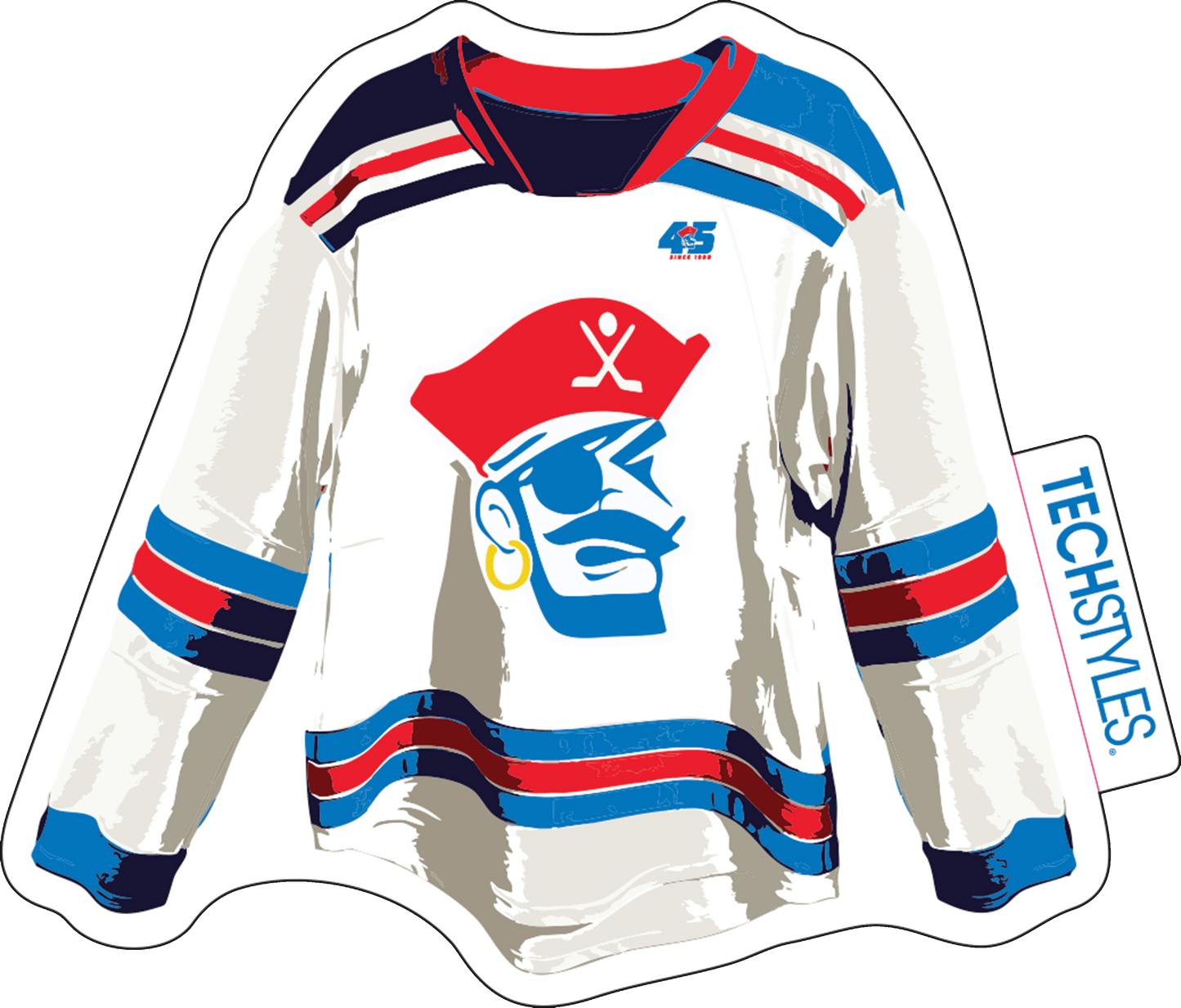 Sticker- White Jersey