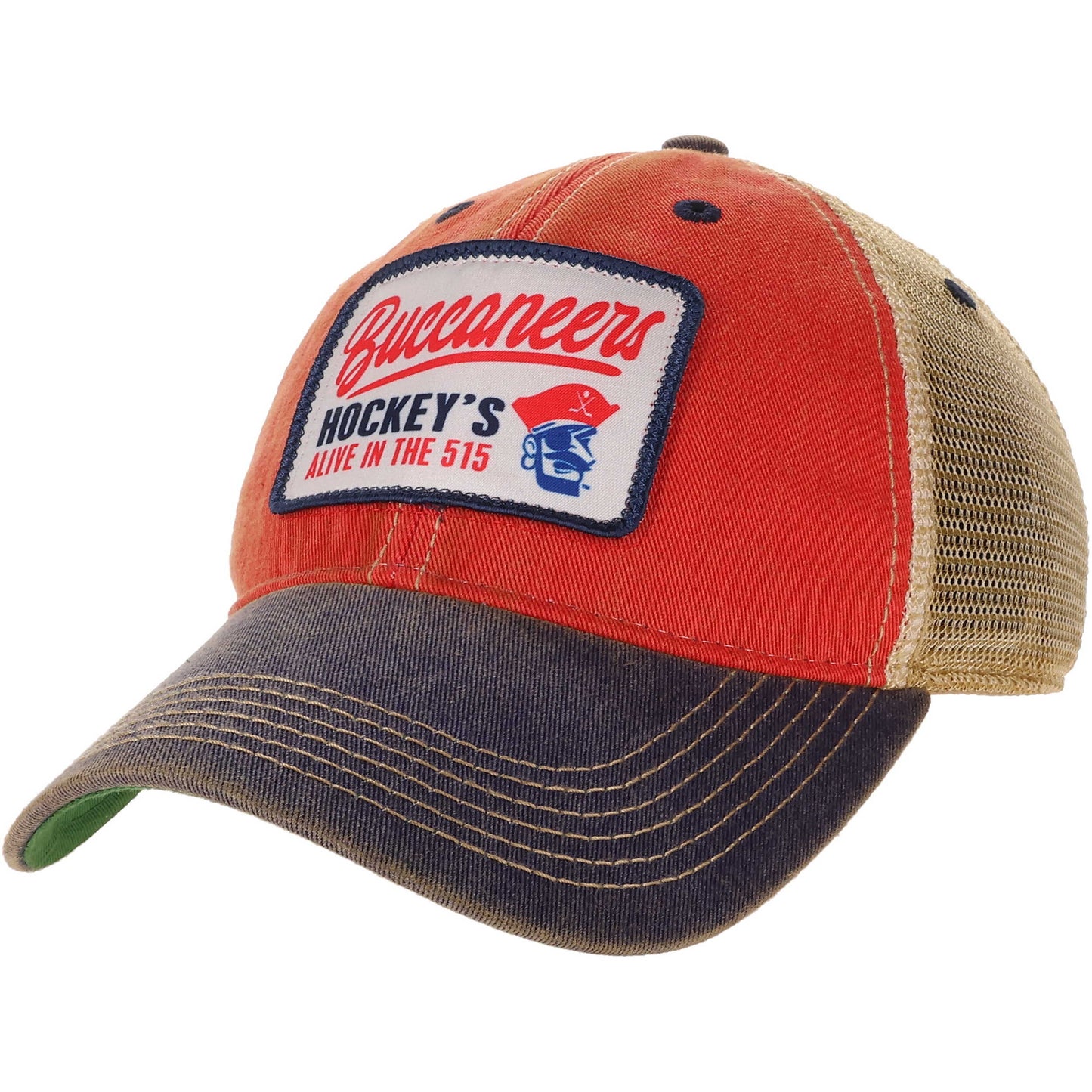 Hat- Red Trucker Hockeys Alive