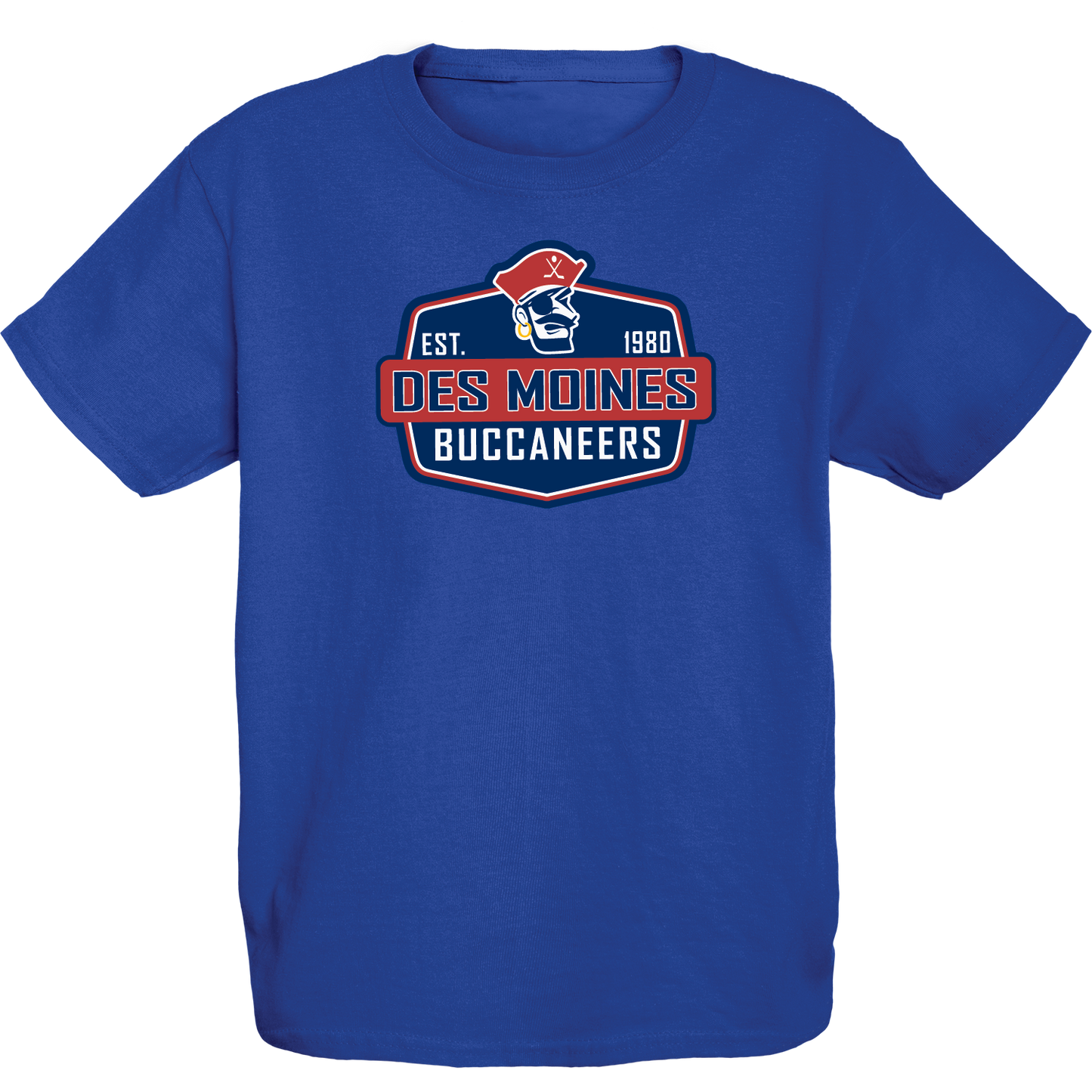 T-shirt- Youth Des Moines Buccaneers