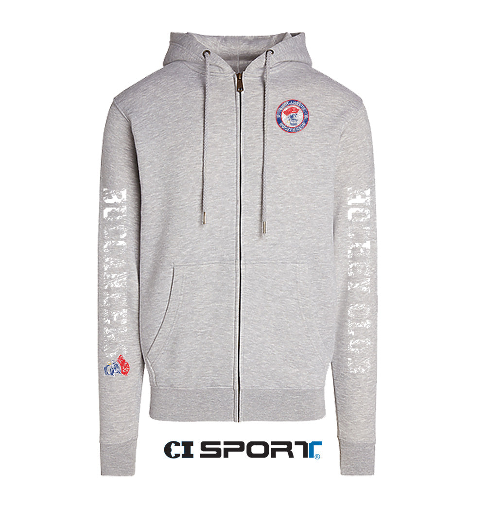 Full Zip- Grey Buccaneers