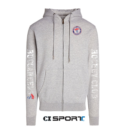 Full Zip- Grey Buccaneers