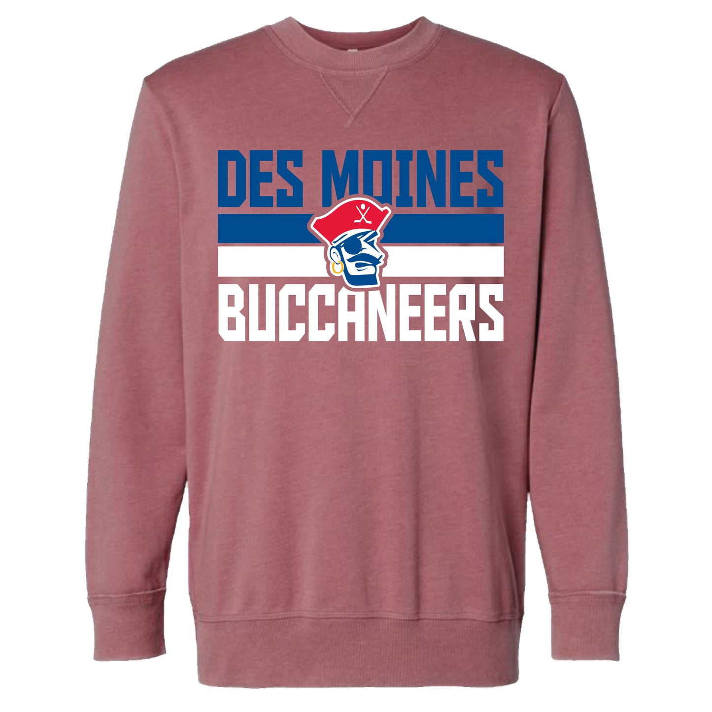 Crewneck- Vintage Wash Rouge