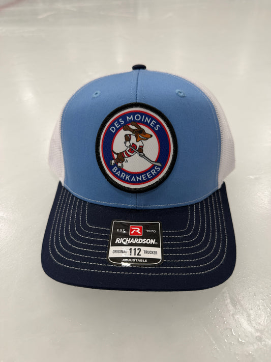 Hat-Light Blue Barkaneers