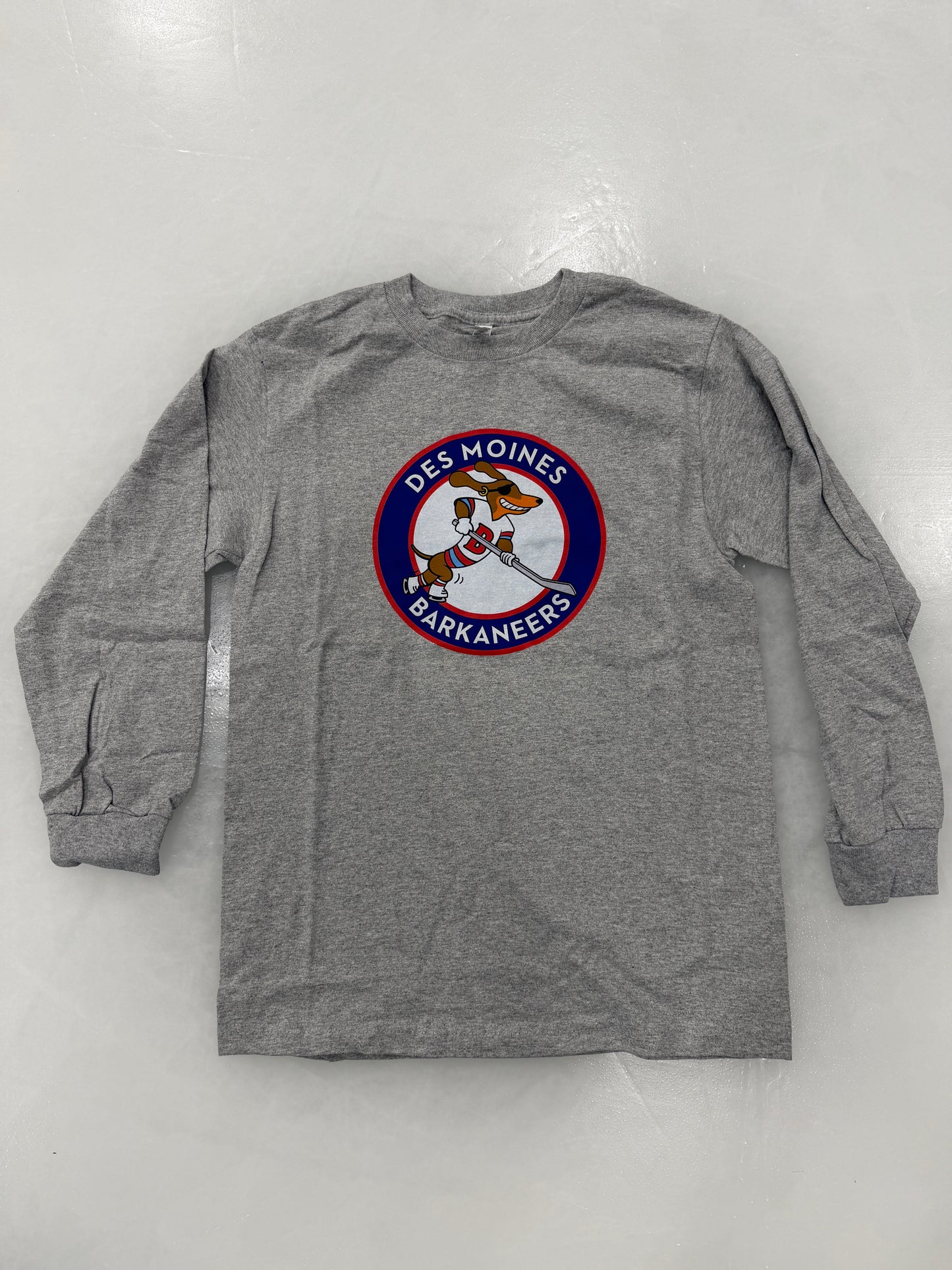 Long Sleeve- Grey Barkaneers