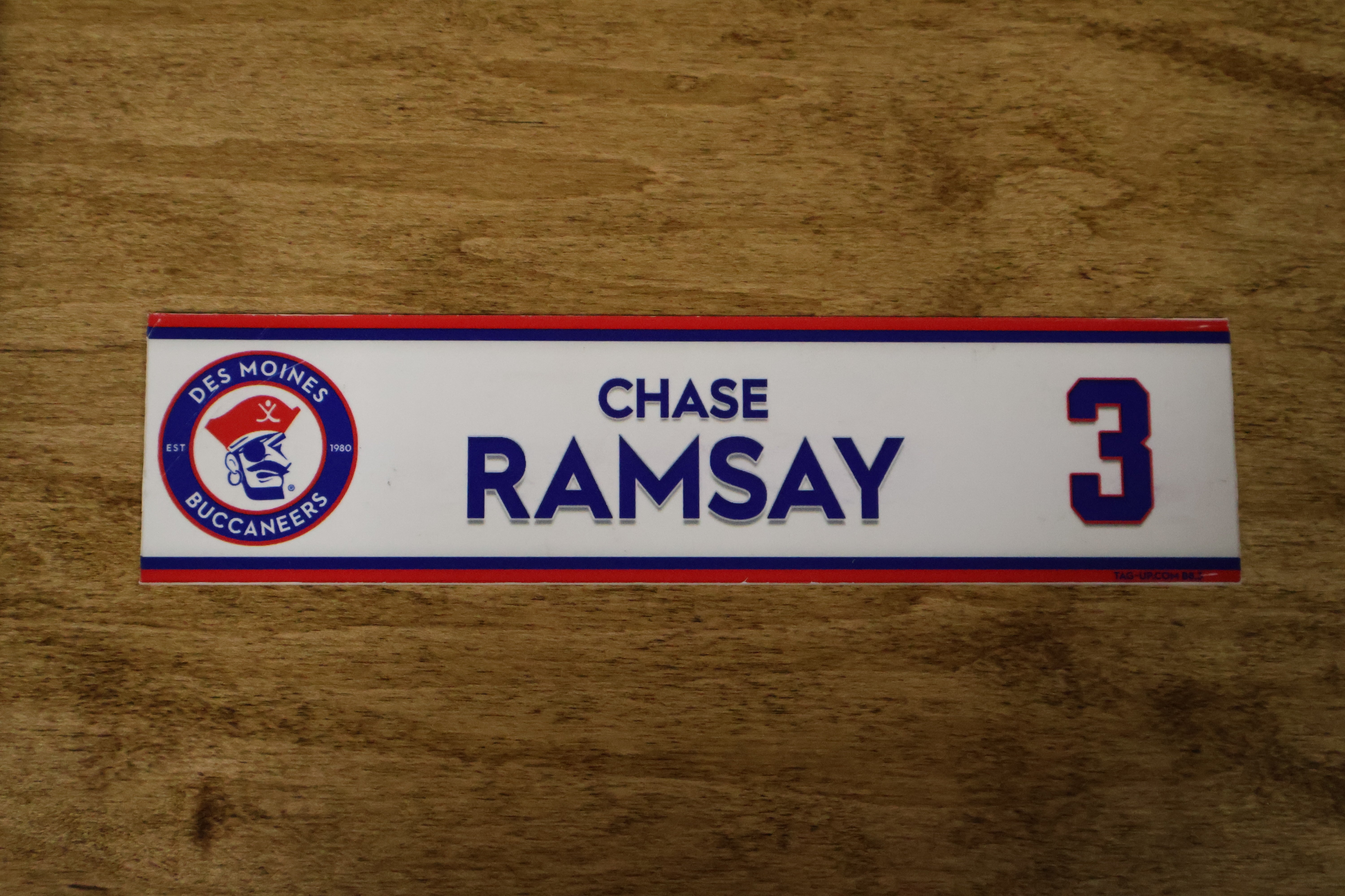 Chase Ramsay Name Plate – Bucs Galley