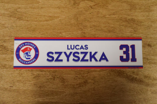 Lucas Szyszka Name Plate