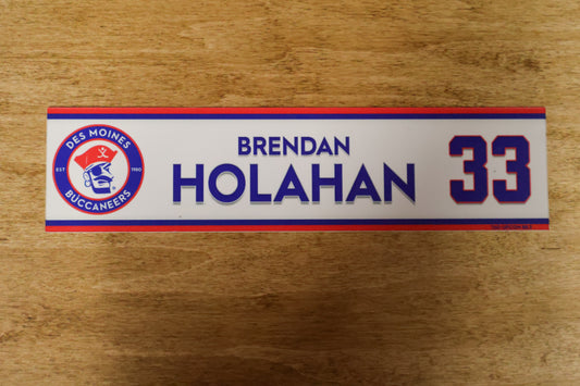 Brendan Holahan Name Plate