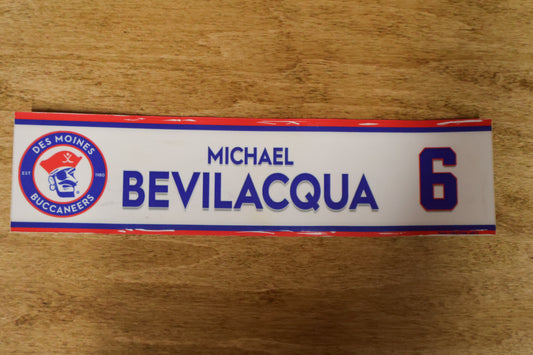 Michael Bevilcqua Name Plate