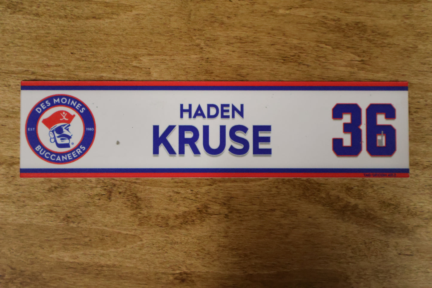 Haden Kruse Name Plate