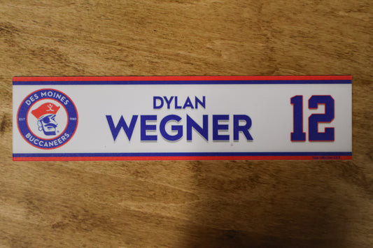 Dylan Wegner Name Plate