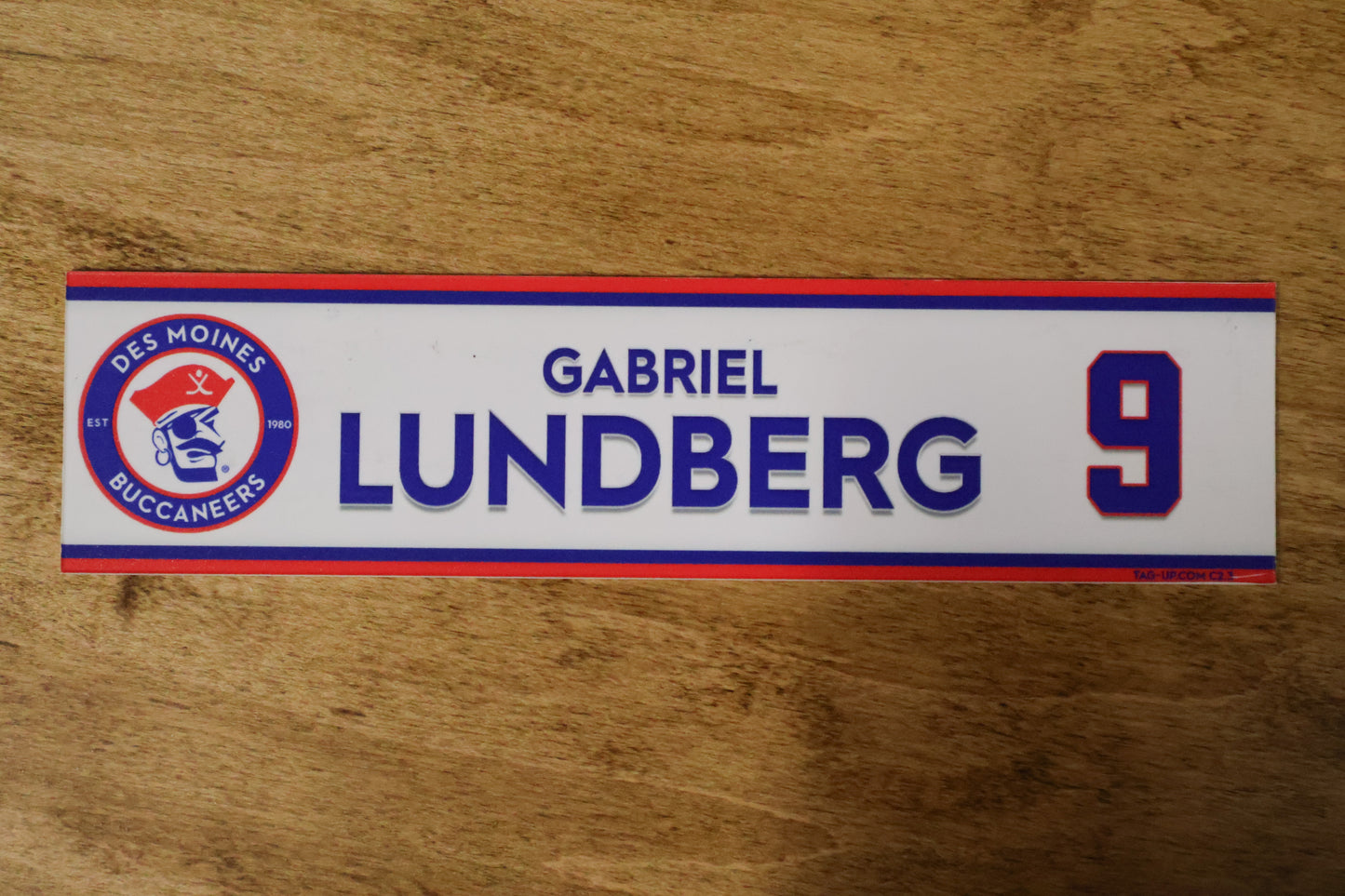 Gabriel Lundberg Name Plate