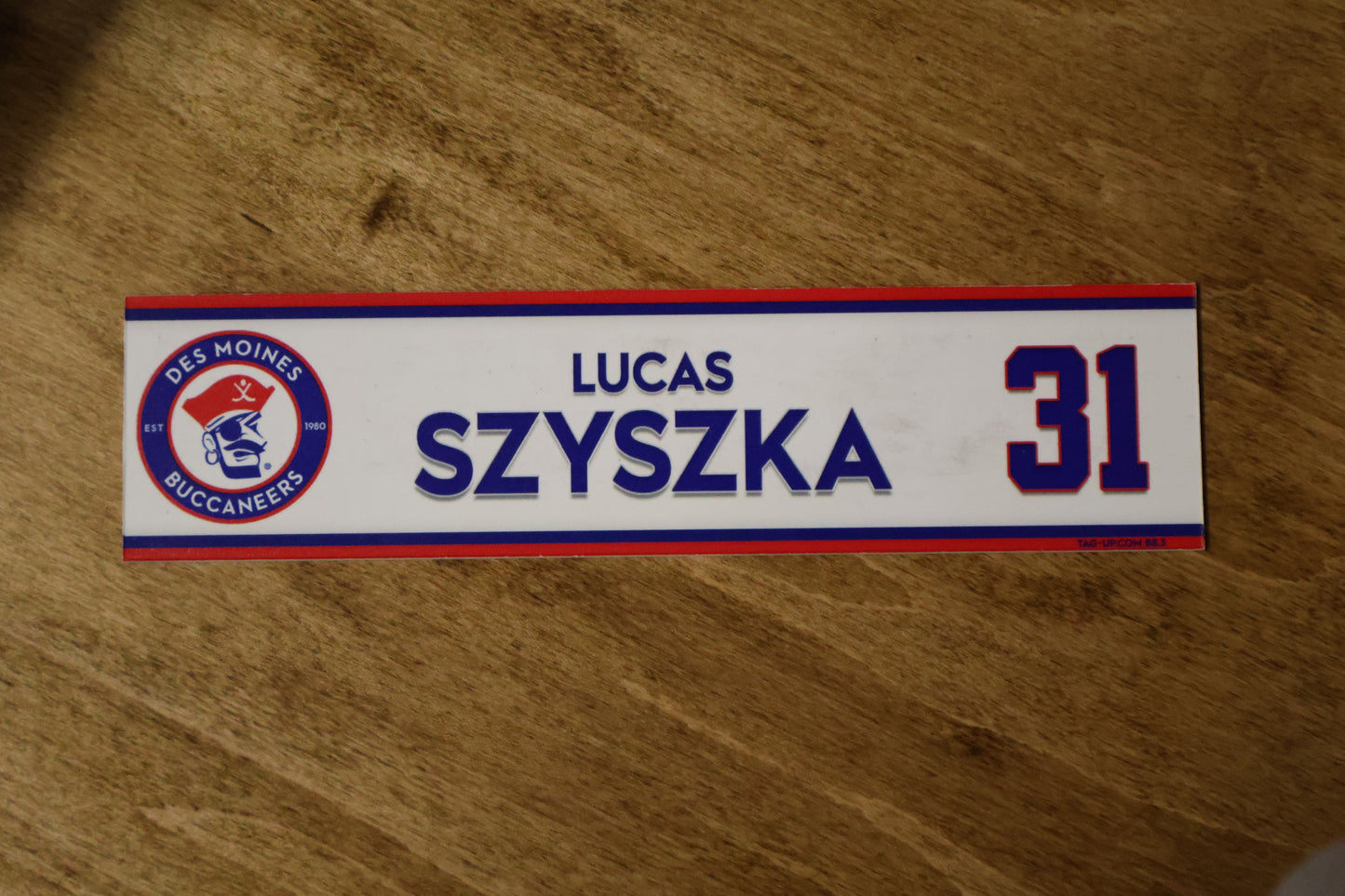 Lucas Szyszka Name Plate