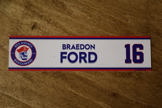 Braedon Ford Name Plate