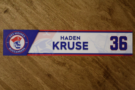 Haden Kruse Name Plate