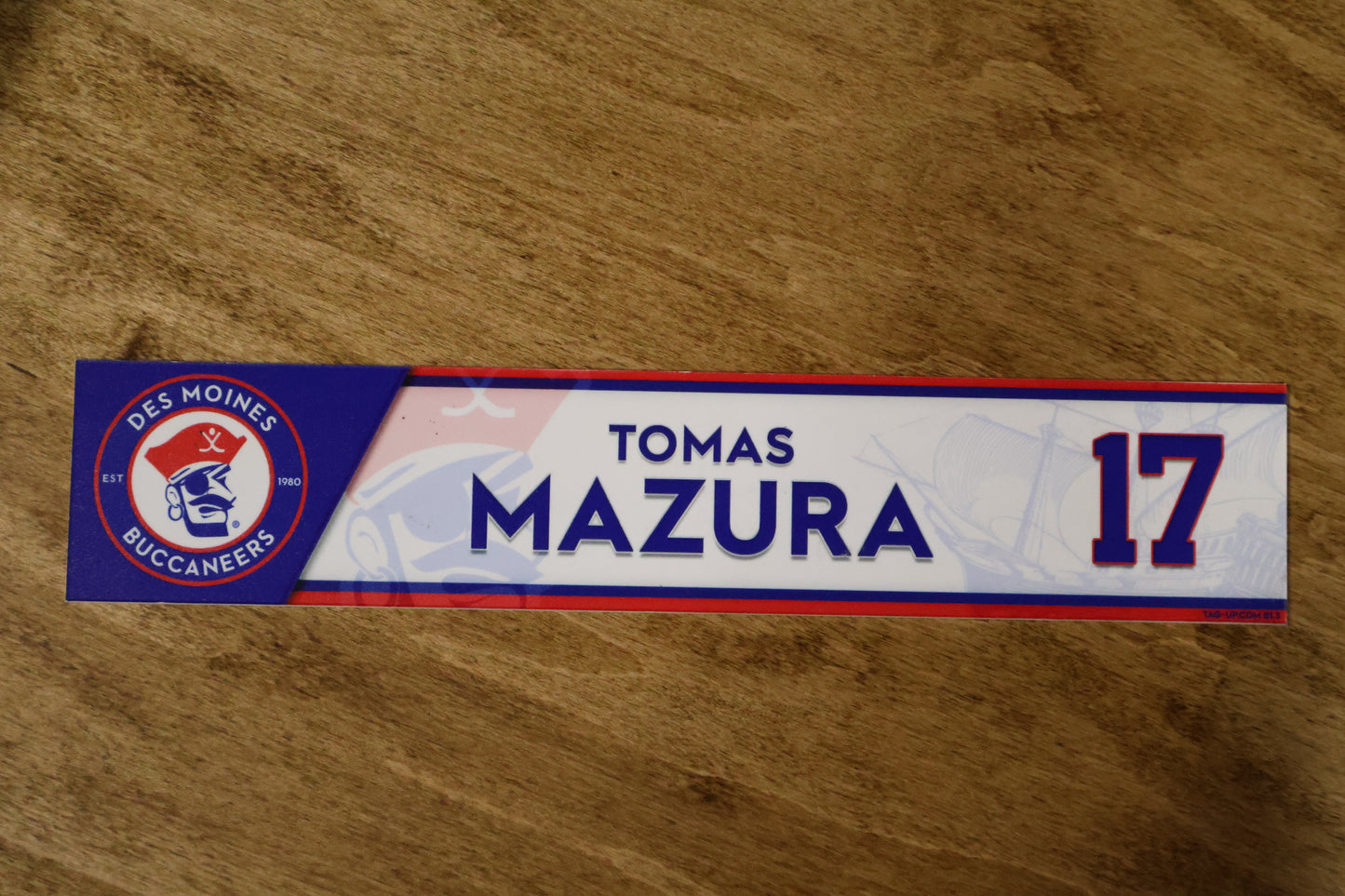 Tomas Mazura Name Plate