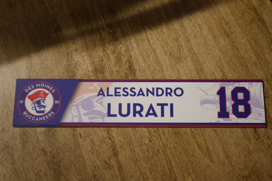 Alessandro Lurati Name Plate