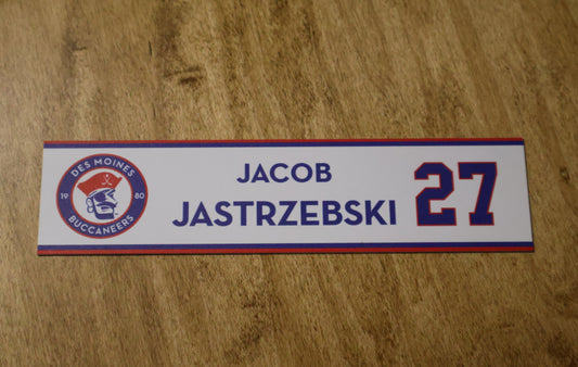 Jacob Jastrzebski Name Plate