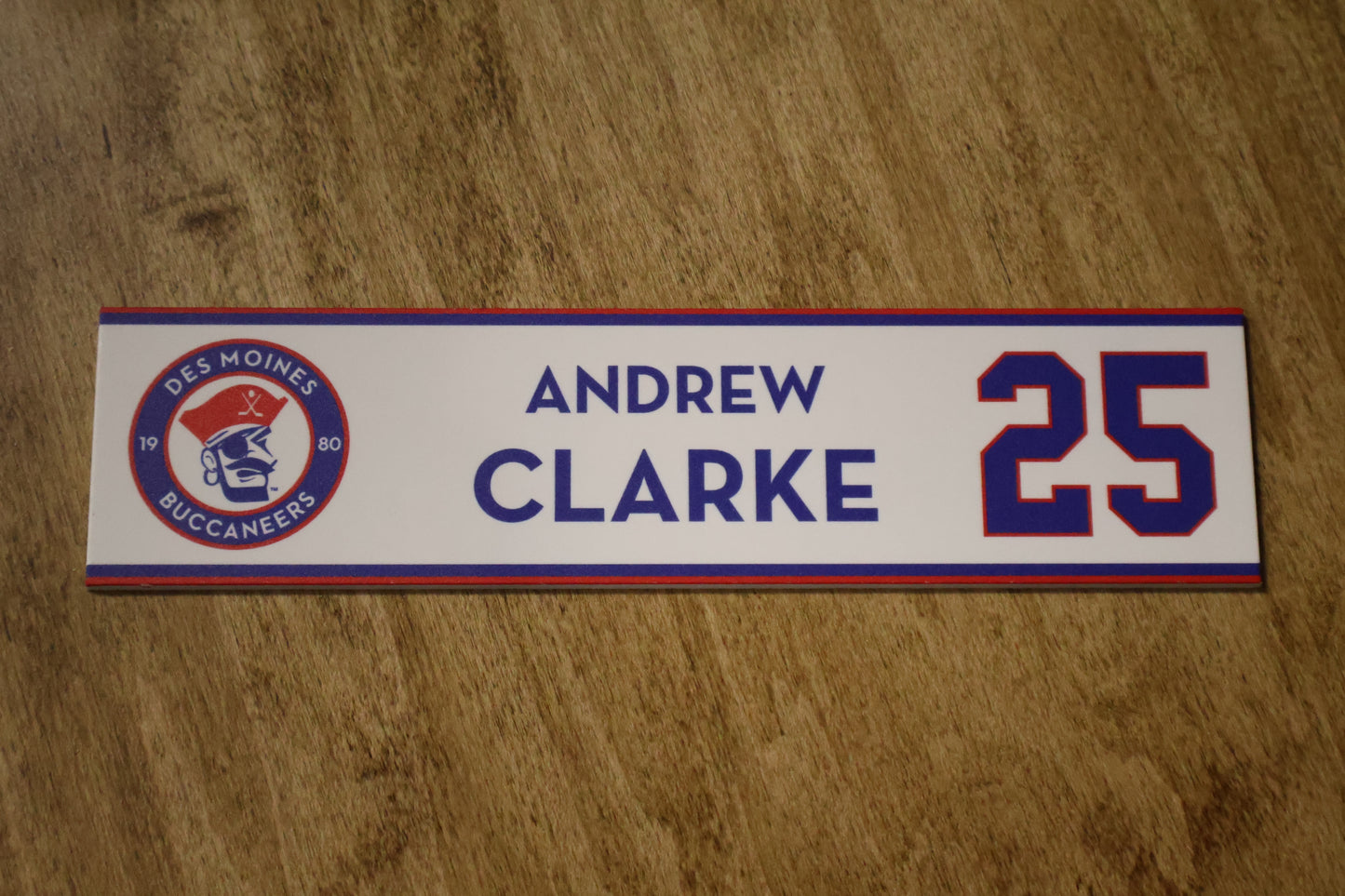 Andrew Clarke Name Plate
