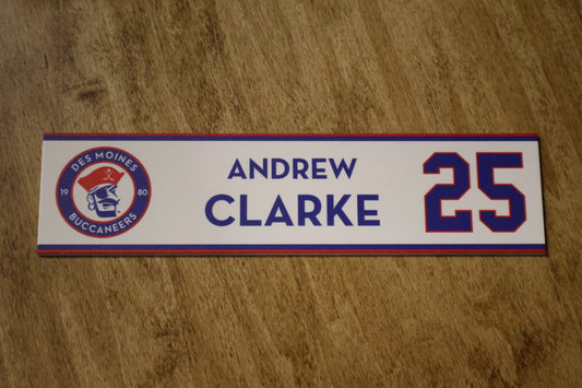 Andrew Clarke Name Plate