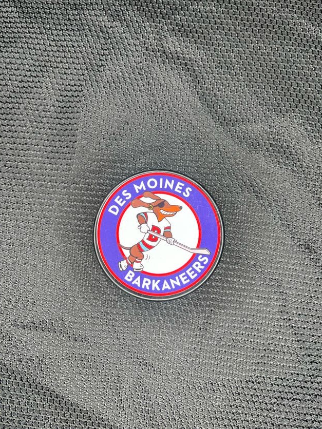 Puck- Des Moines Barkaneers Hockey
