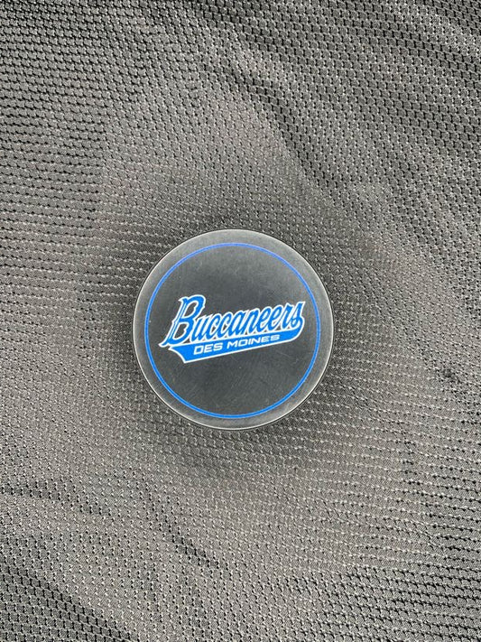 Puck- Des Moines Buccaneers Script