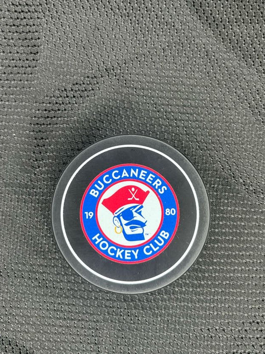 Puck- Blue & Red Buccaneers Hockey Club