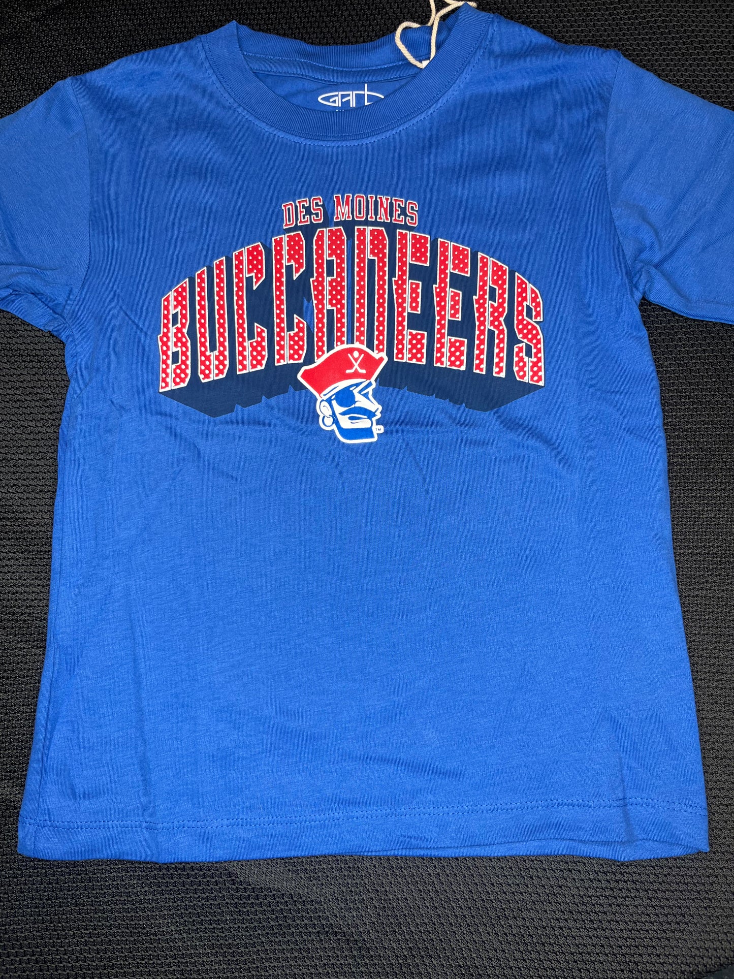 T-shirt- Des Moines Buccaneers Blue