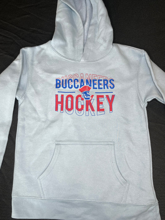 Hoodie- Youth Blue Buccaneers Hockey