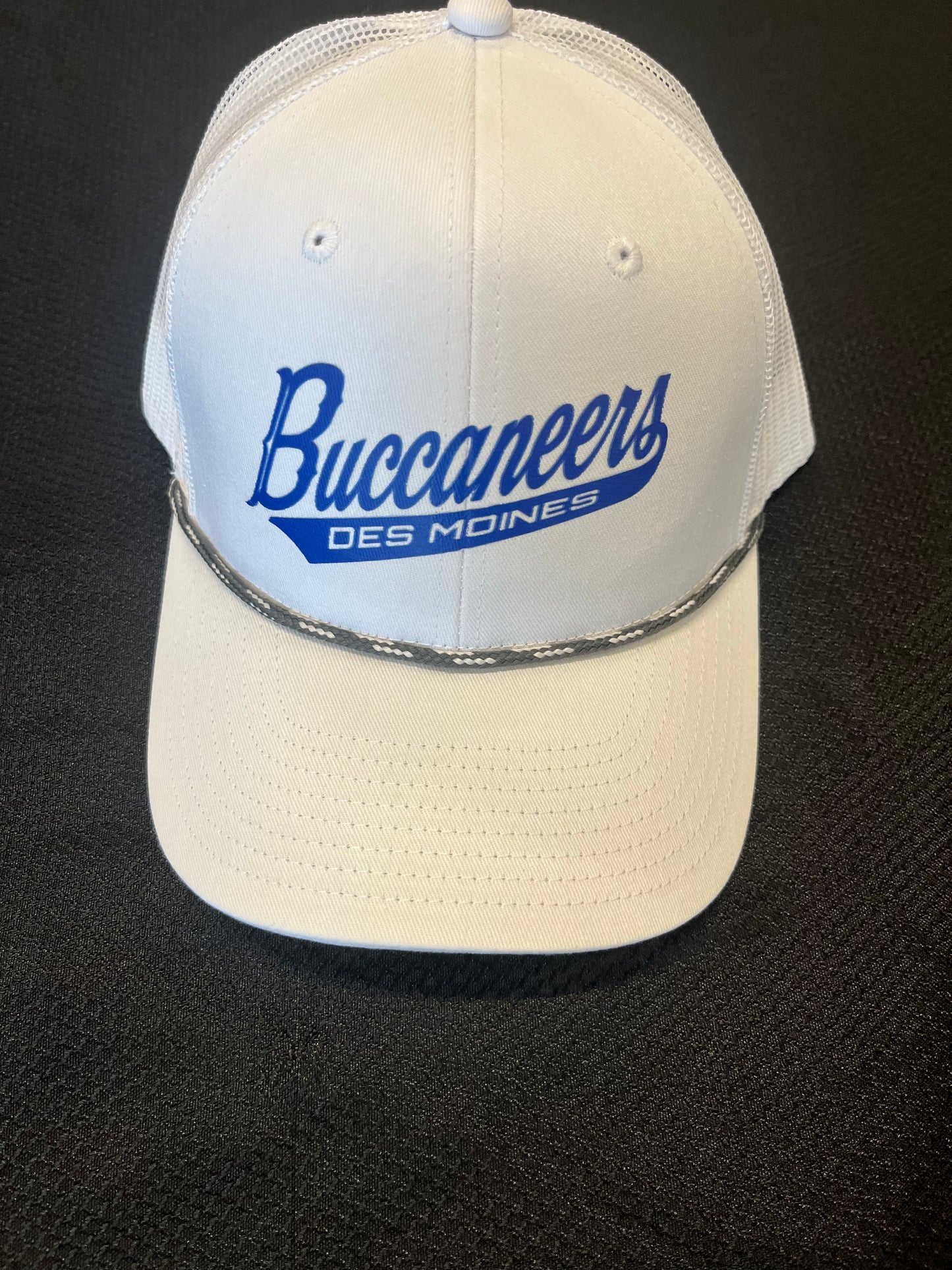 Hat- White Buccaneers