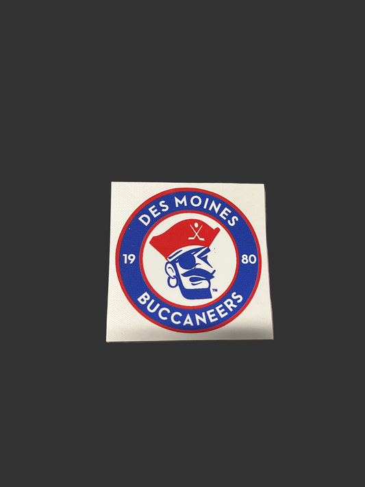 Sticker-Des Moines Buccaneers
