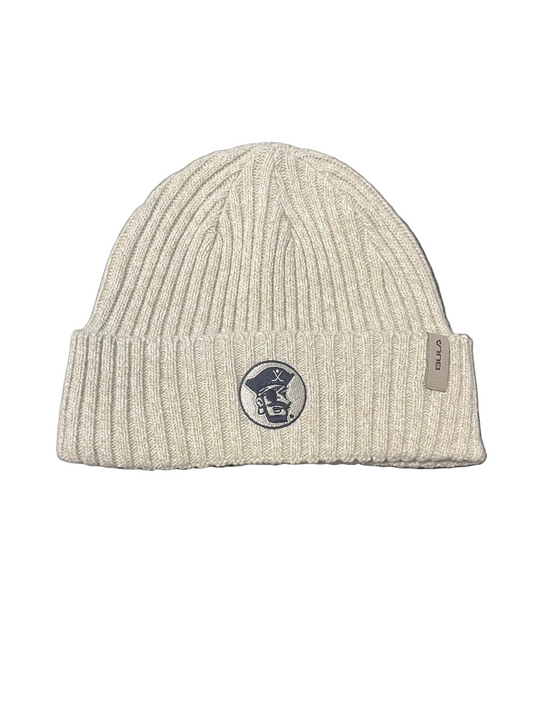 Winter Hat- Heather Cream Bucs Head