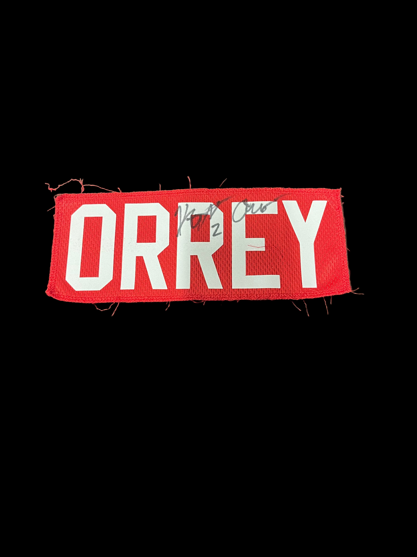 Name Plate- Keaton Orrey Signed