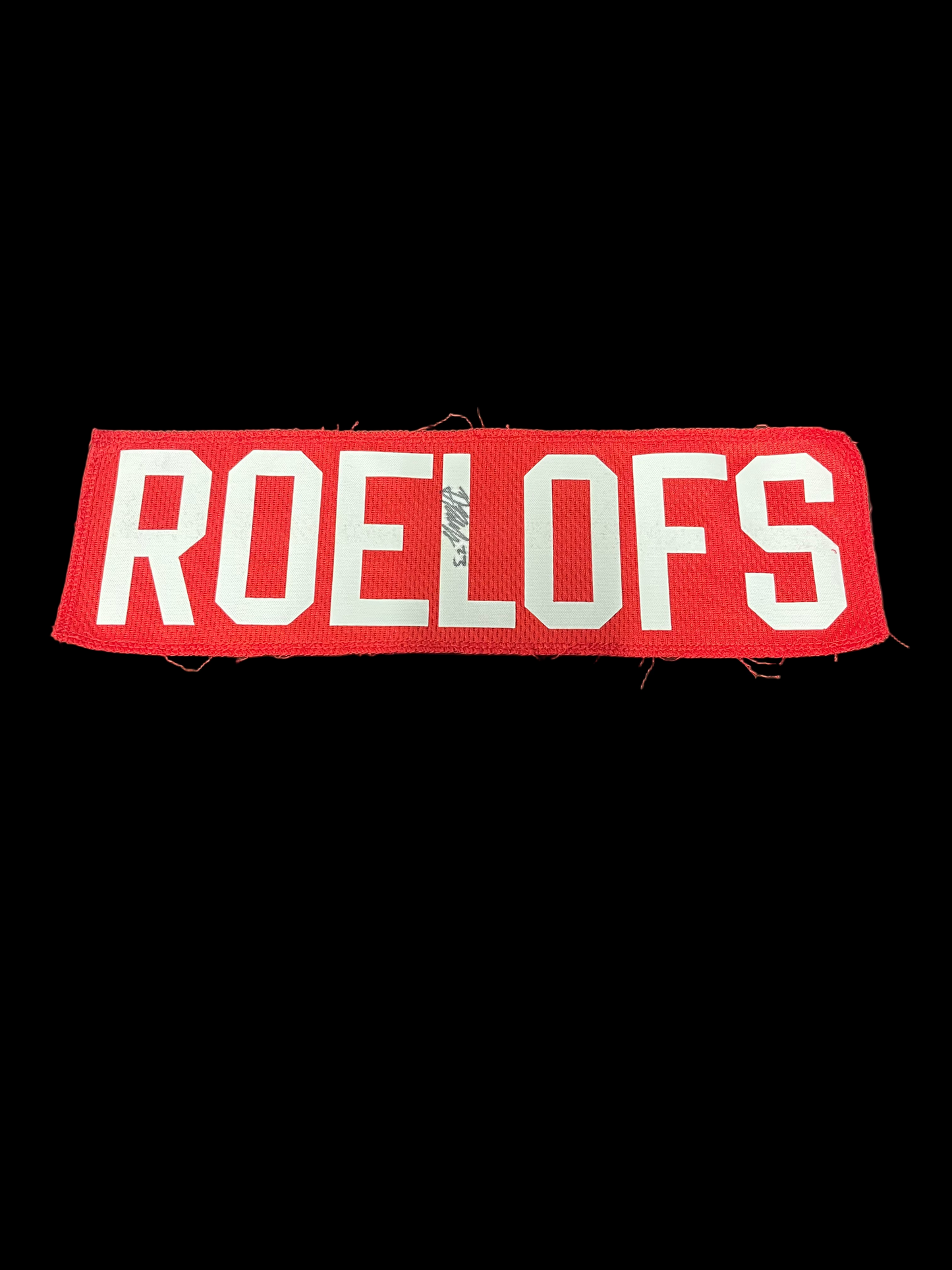 Name Plate- Drew Roelofs Signed