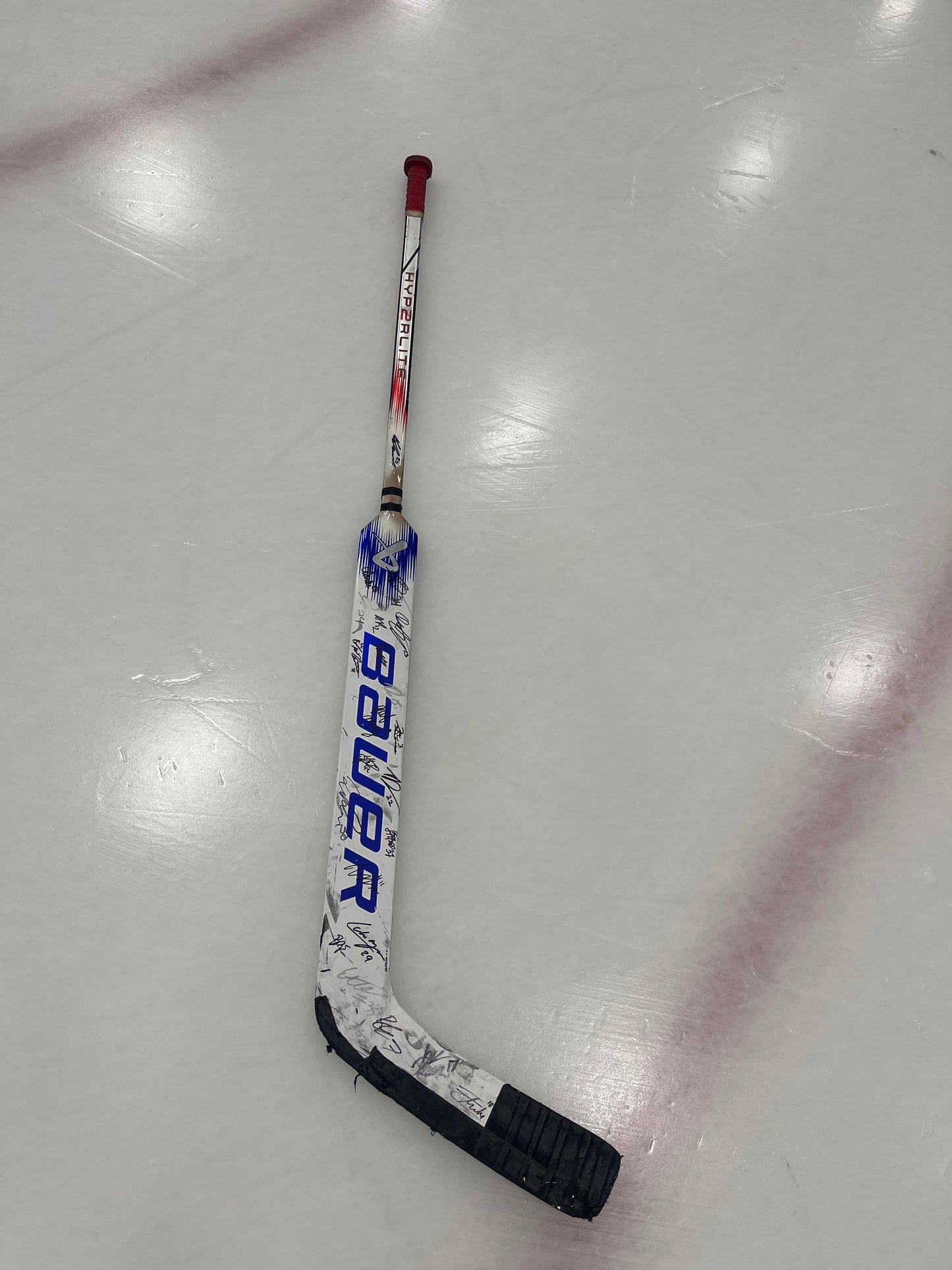 Stick- Goalie Stick Team Signed 2023